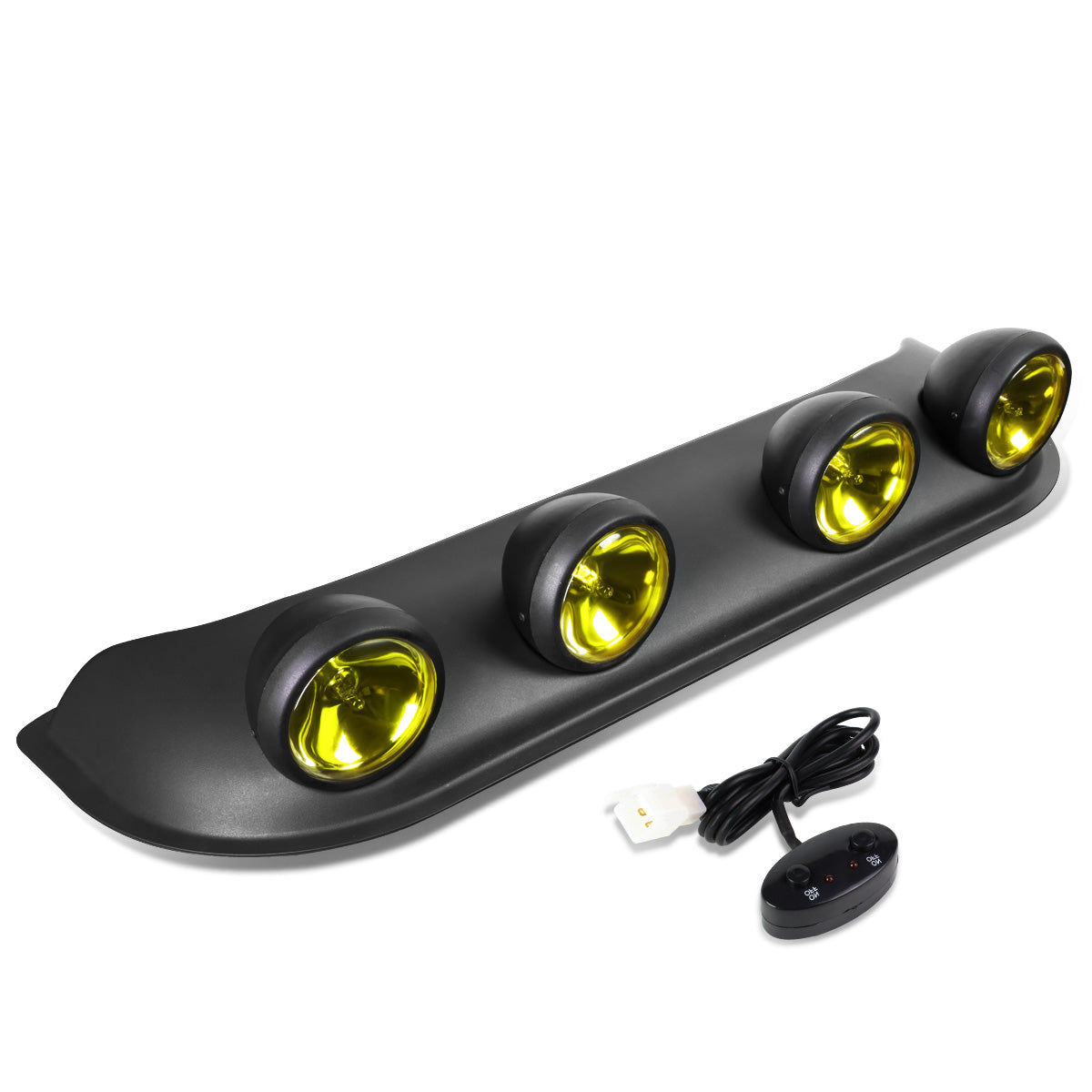 FAROS DE NIEBLA UNIVERSAL - ROOF TOP RUNNING LIGHT - W/ SWITCH - H3 - AMBER