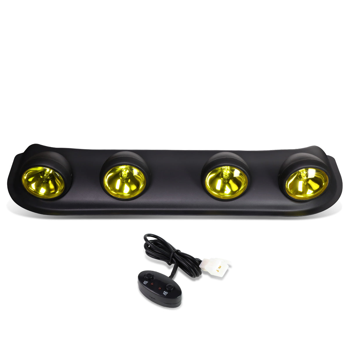 FAROS DE NIEBLA UNIVERSAL - ROOF TOP RUNNING LIGHT - W/ SWITCH - H3 - AMBER
