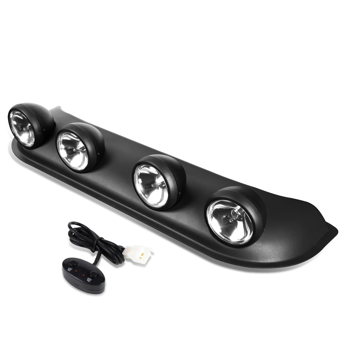 FAROS DE NIEBLA UNIVERSAL - ROOF TOP RUNNING LIGHT - W/ SWITCH - H3 - CLEAR