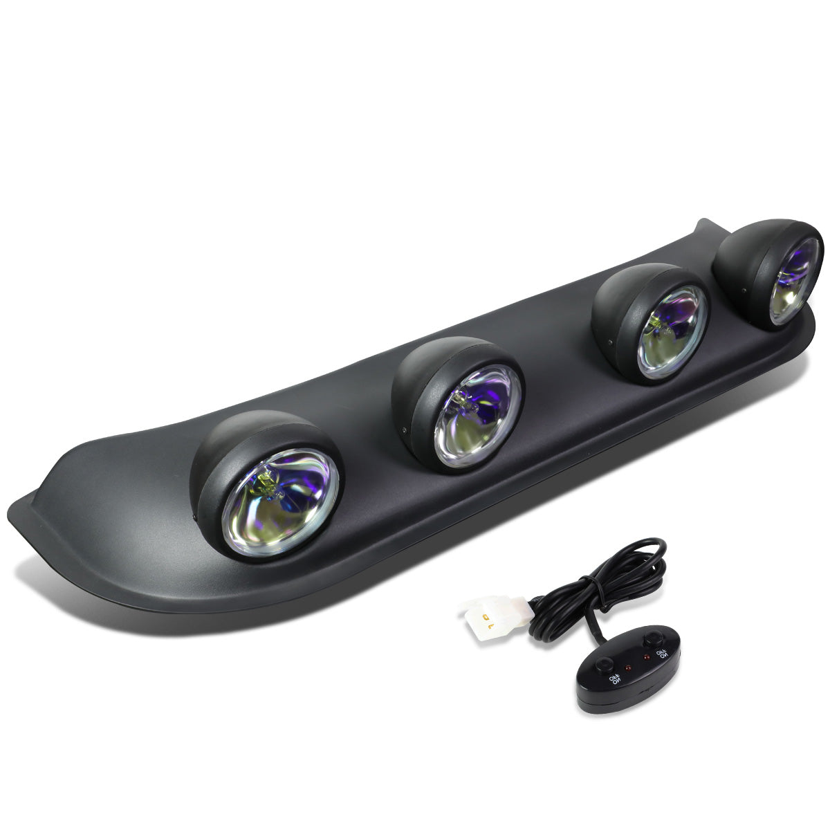 FAROS DE NIEBLA UNIVERSAL - ROOF TOP RUNNING LIGHT - W/ SWITCH - H3 - NEOCHROME