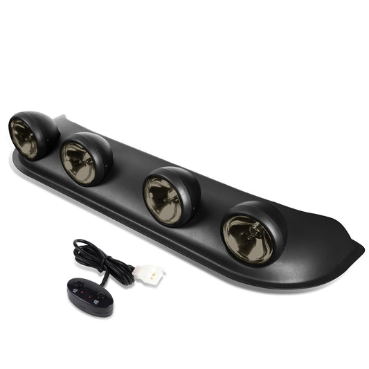 FAROS DE NIEBLA UNIVERSAL - ROOF TOP RUNNING LIGHT - W/ SWITCH - H3 - SMOKE