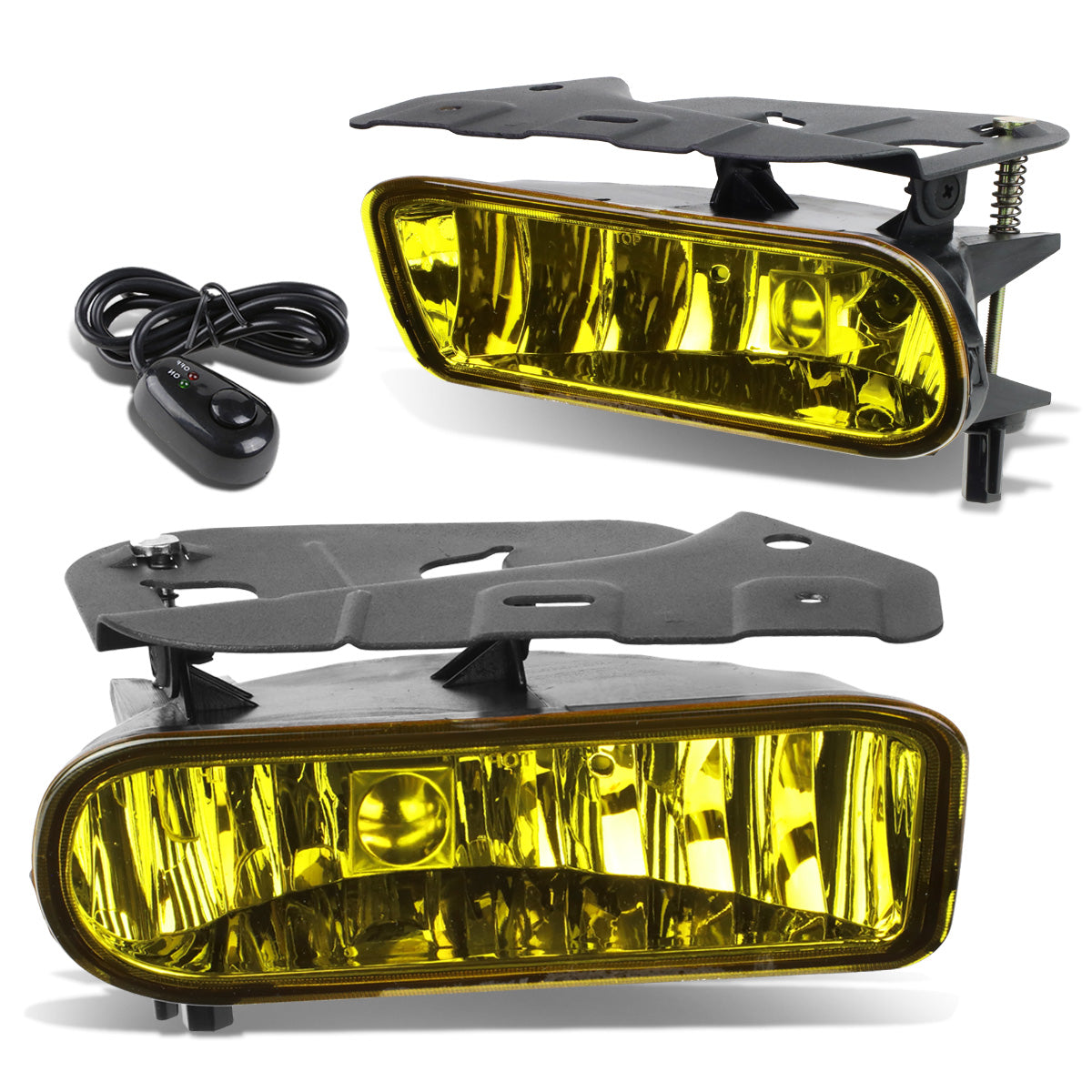 FAROS DE NIEBLA 02-06 CADILLAC ESCALADE - WITH SWITCH - 899 BULB - AMBER