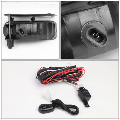FAROS DE NIEBLA 02-06 CADILLAC ESCALADE - WITH SWITCH - 899 BULB - SMOKE