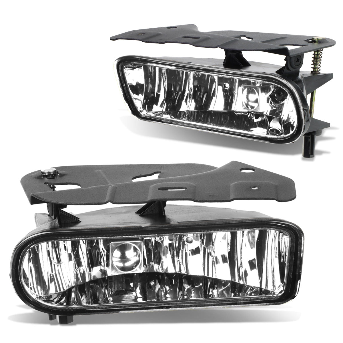 FAROS DE NIEBLA 02-06 CADILLAC ESCALADE - BOLT-ON - 899 BULB - CHROME / CLEAR