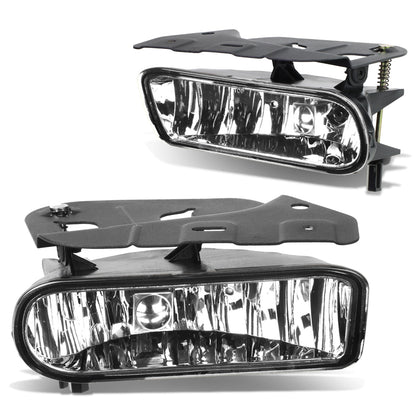 FAROS DE NIEBLA 02-06 CADILLAC ESCALADE - BOLT-ON - 899 BULB - CHROME / CLEAR