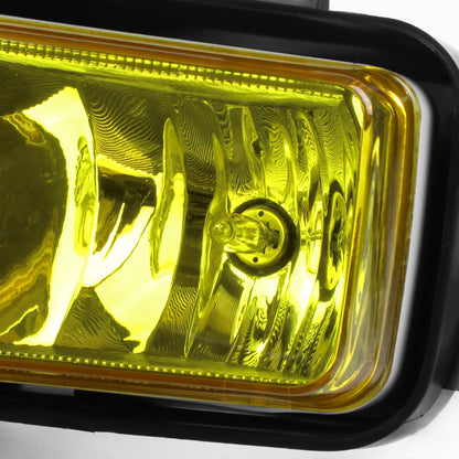FAROS DE NIEBLA 15-20 CHEVY TAHOE, SUBURBAN / 16-19 SUBURBAN 3500HD - WITH SWITCH, BLACK BEZEL - 5202 BULB - AMBER