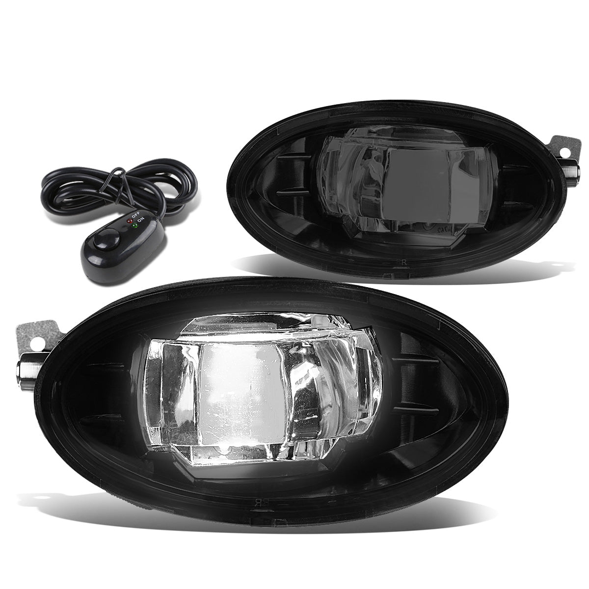 FAROS DE NIEBLA 09-13 HONDA CIVIC / 08-11 ACCORD / 14-17 ODYSSEY - LED - SMOKE