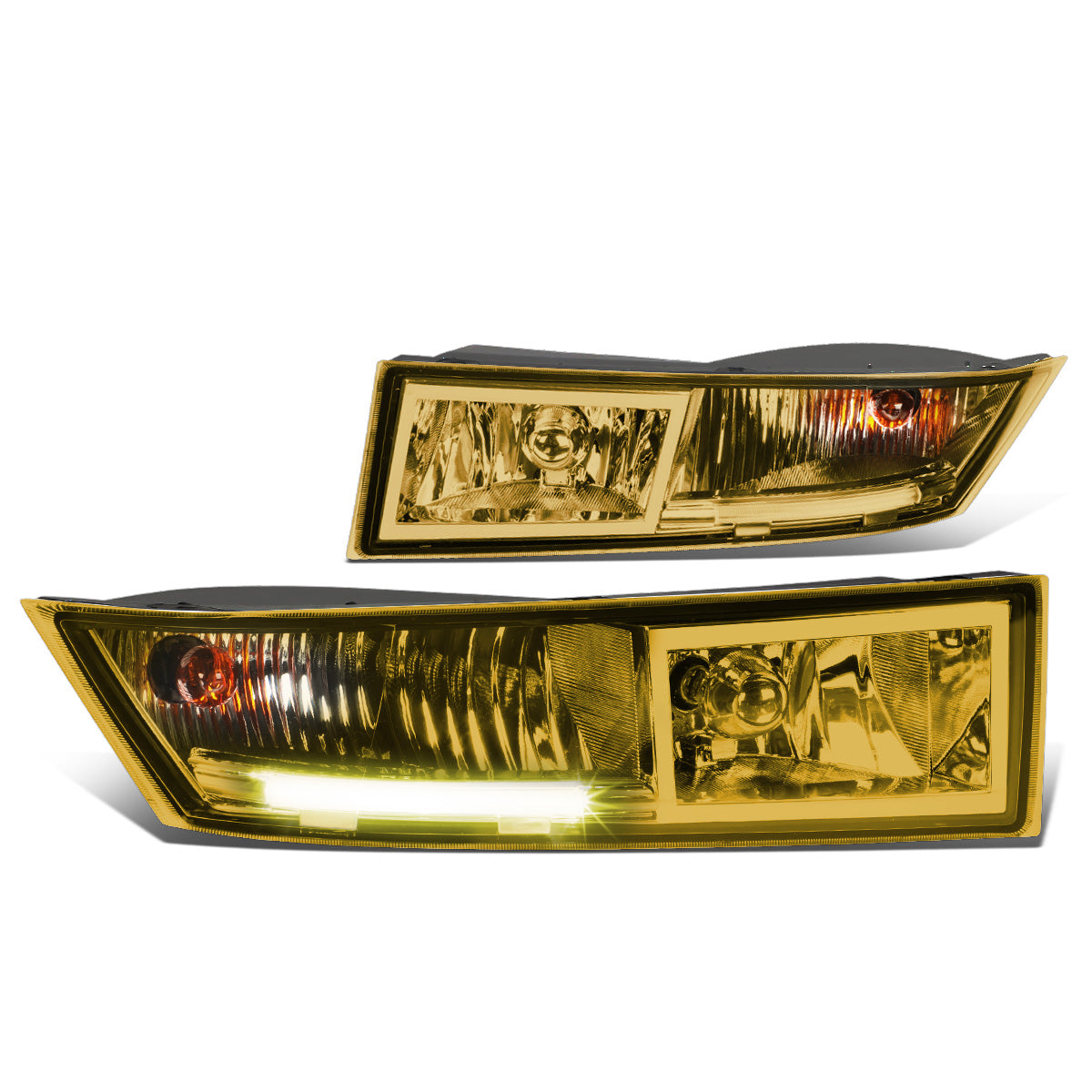 FAROS DE NIEBLA 07-13 CADILLAC ESCALADE EXT / 07-14 ESCALADE ESV - WITH SWITCH - AMBER