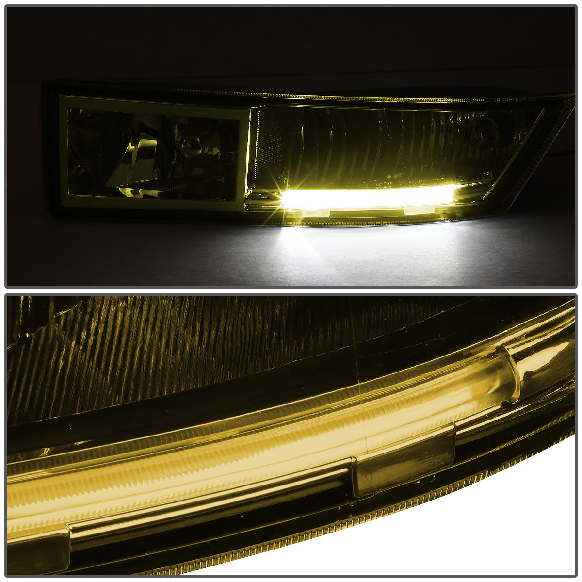 FAROS DE NIEBLA 07-13 CADILLAC ESCALADE EXT / 07-14 ESCALADE ESV - WITH SWITCH - AMBER