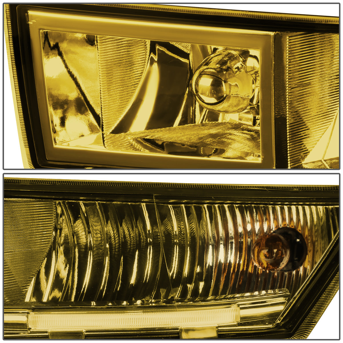 FAROS DE NIEBLA 07-13 CADILLAC ESCALADE EXT / 07-14 ESCALADE ESV - WITH SWITCH - AMBER