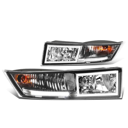 FAROS DE NIEBLA 07-13 CADILLAC ESCALADE EXT / 07-14 ESCALADE ESV - WITH SWITCH - CHROME / CLEAR