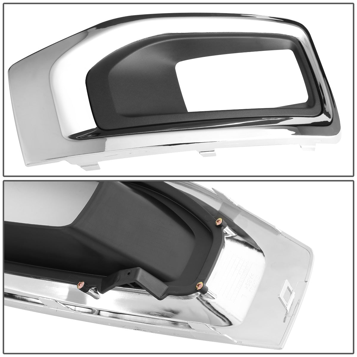 FAROS DE NIEBLA 15-18 GMC YUKON, YUKON XL - HIGH POWERED LED - WITH SWITCH, BEZEL - CHROME / CLEAR
