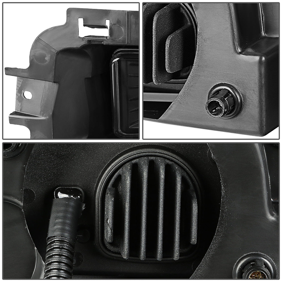 FAROS DE NIEBLA 14-15 CHEVY SILVERADO 1500 - HIGH POWERED LED - WITH SWITCH - CHROME / CLEAR