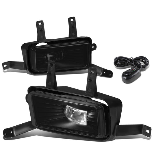 FAROS DE NIEBLA 15-20 CHEVY TAHOE, SUBURBAN, GMC YUKON, YUKON XL / 16-19 CHEVY SUBURBAN 3500HD - HIGH POWERED LED - WITH SWITCH - SMOKE