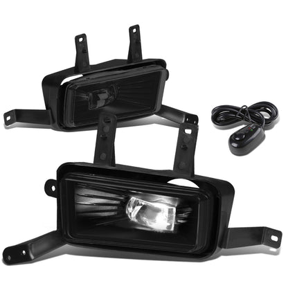 FAROS DE NIEBLA 15-20 CHEVY TAHOE, SUBURBAN, GMC YUKON, YUKON XL / 16-19 CHEVY SUBURBAN 3500HD - HIGH POWERED LED - WITH SWITCH - SMOKE