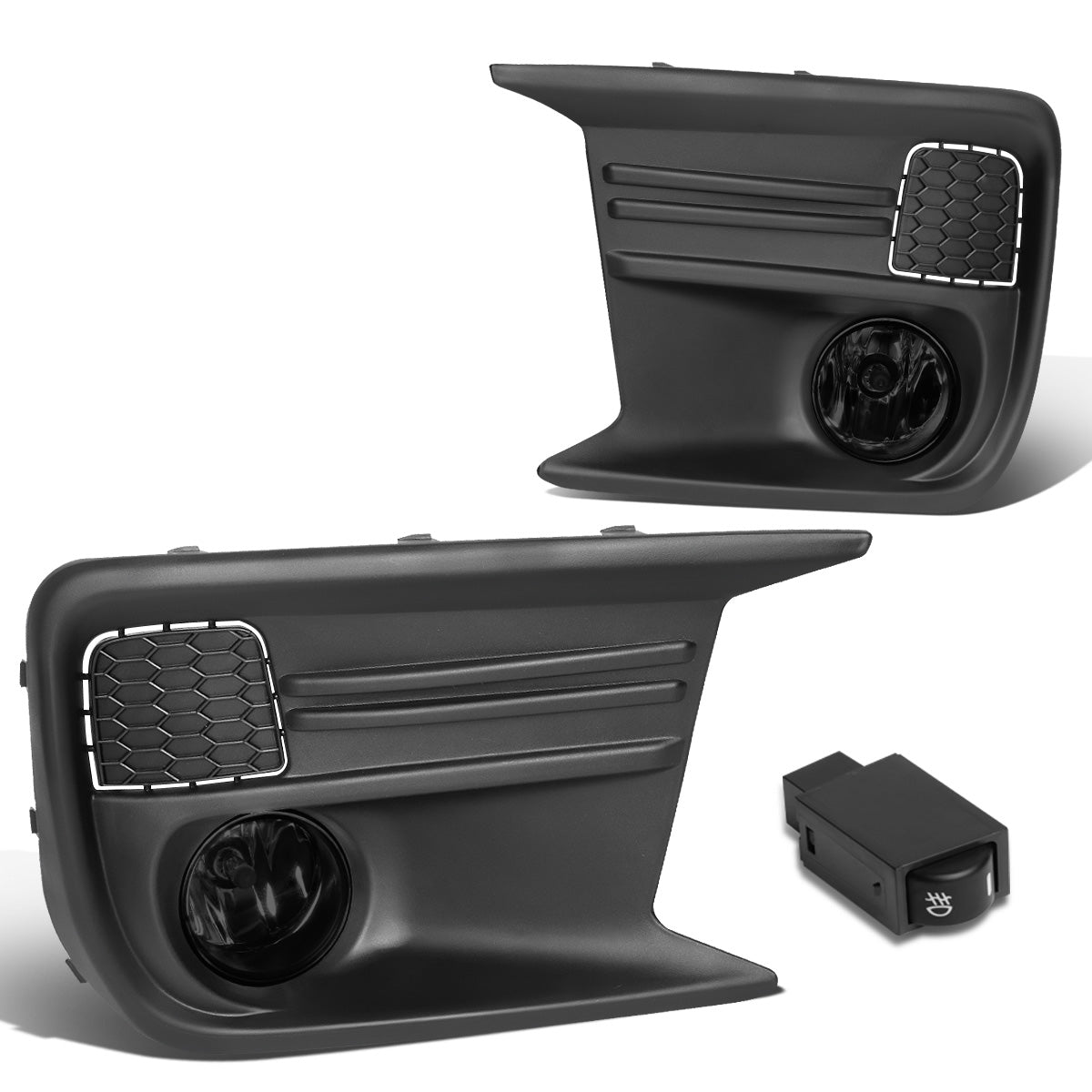 FAROS DE NIEBLA 18-19 SUBARU WRX - WITH SWITCH, BEZEL - SMOKE