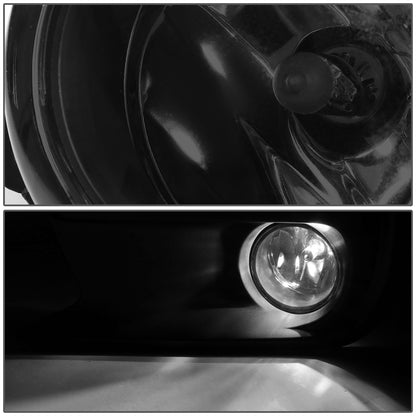 FAROS DE NIEBLA 18-19 SUBARU WRX - WITH SWITCH, BEZEL - SMOKE