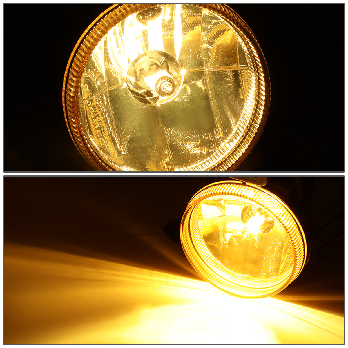 FAROS DE NIEBLA 94-98 DODGE RAM 1500, 2500, 3500 - FITS MODELS WITHOUT SPORT PACKAGE ONLY - NO SWITCH - AMBER