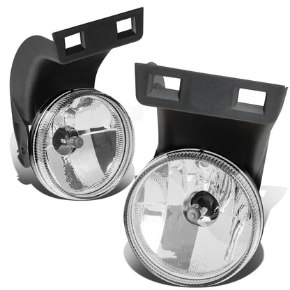 FAROS DE NIEBLA 94-98 DODGE RAM 1500, 2500, 3500 - FITS MODELS WITHOUT SPORT PACKAGE ONLY - NO SWITCH - CHROME / CLEAR