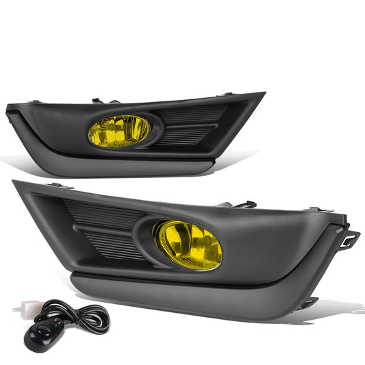 FAROS DE NIEBLA 17-18 HONDA CR-V - REQUIRES FOG LIGHT BRACKETS FOR INSTALLATION - WITH BLACK TRIM BEZEL - AMBER