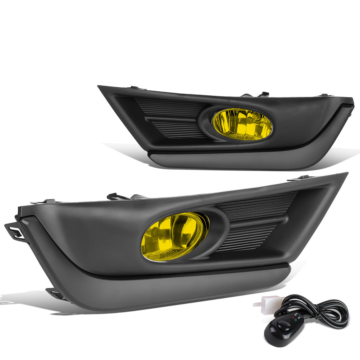 FAROS DE NIEBLA 17-18 HONDA CR-V - REQUIRES FOG LIGHT BRACKETS FOR INSTALLATION - WITH BLACK TRIM BEZEL - AMBER