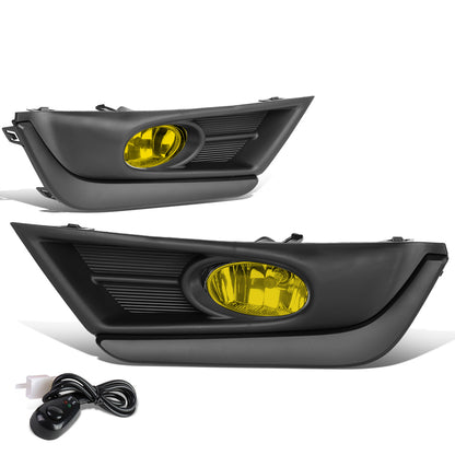 FAROS DE NIEBLA 17-18 HONDA CR-V - REQUIRES FOG LIGHT BRACKETS FOR INSTALLATION - WITH BLACK TRIM BEZEL - AMBER