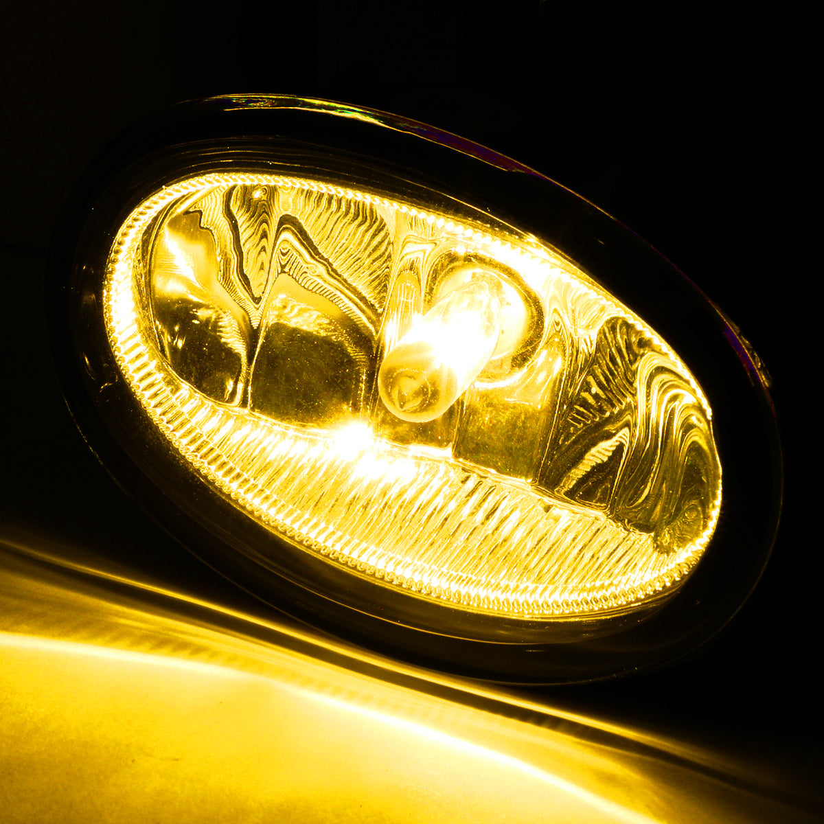 FAROS DE NIEBLA 17-18 HONDA CR-V - REQUIRES FOG LIGHT BRACKETS FOR INSTALLATION - WITH BLACK TRIM BEZEL - AMBER