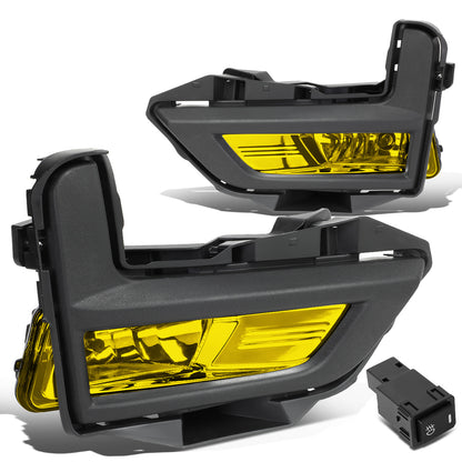 FAROS DE NIEBLA 17-18 NISSAN ROGUE - DOES NOT FIT SPORT MODELS - WITH BLACK BEZEL - AMBER