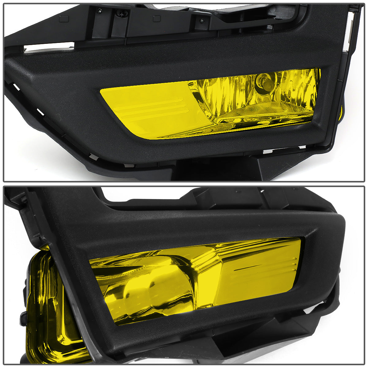 FAROS DE NIEBLA 17-18 NISSAN ROGUE - DOES NOT FIT SPORT MODELS - WITH BLACK BEZEL - AMBER