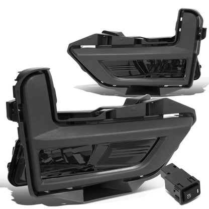 FAROS DE NIEBLA 17-18 NISSAN ROGUE - DOES NOT FIT SPORT MODELS - WITH BLACK BEZEL - SMOKE