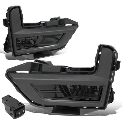 FAROS DE NIEBLA 17-18 NISSAN ROGUE - DOES NOT FIT SPORT MODELS - WITH BLACK BEZEL - SMOKE