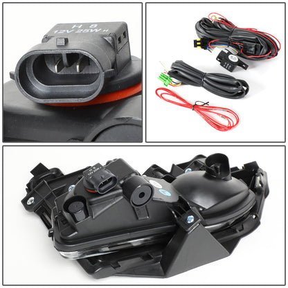 FAROS DE NIEBLA 17-18 NISSAN ROGUE - DOES NOT FIT SPORT MODELS - WITH BLACK BEZEL - SMOKE