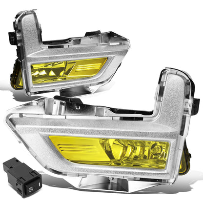 FAROS DE NIEBLA 17-18 NISSAN ROGUE - DOES NOT FIT SPORT MODELS - WITH CHROME BEZEL - AMBER