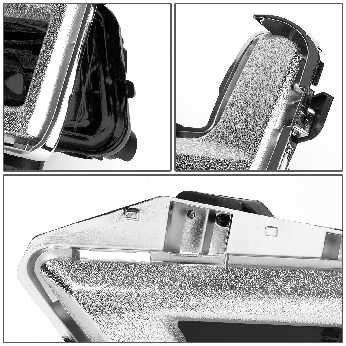 FAROS DE NIEBLA 17-18 NISSAN ROGUE - DOES NOT FIT SPORT MODELS - WITH CHROME BEZEL - SMOKE