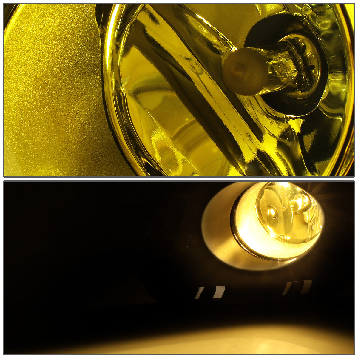 FAROS DE NIEBLA 12-14 TOYOTA PRIUS C - WITH SWITCH, BEZEL - AMBER