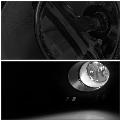 FAROS DE NIEBLA 12-14 TOYOTA PRIUS C - WITH SWITCH, BEZEL - SMOKE