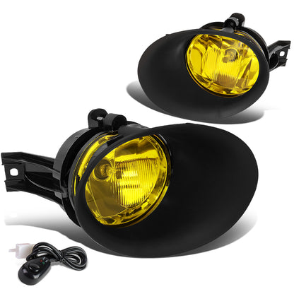 FAROS DE NIEBLA 02-08 DODGE RAM 1500 / 03-09 DODGE RAM 2500, 3500 - FITS STEEL BUMPER MODELS ONLY - WITH SWITCH, BEZEL - AMBER
