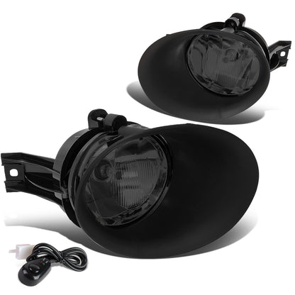 FAROS DE NIEBLA 02-08 DODGE RAM 1500 / 03-09 DODGE RAM 2500, 3500 - FITS STEEL BUMPER MODELS ONLY - WITH SWITCH, BEZEL - SMOKE