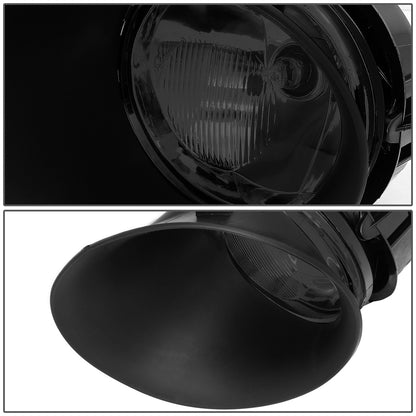 FAROS DE NIEBLA 02-08 DODGE RAM 1500 / 03-09 DODGE RAM 2500, 3500 - FITS STEEL BUMPER MODELS ONLY - WITH SWITCH, BEZEL - SMOKE