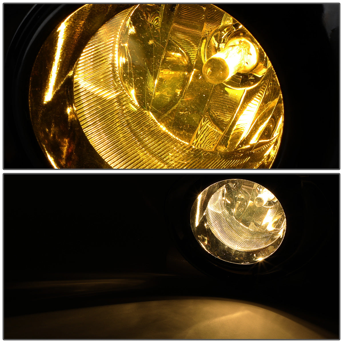 FAROS DE NIEBLA 15-18 PRIUS C - FITS MODELS WITHOUT FACTORY LED FOG LIGHTS - WITH SWITCH, BEZEL - AMBER