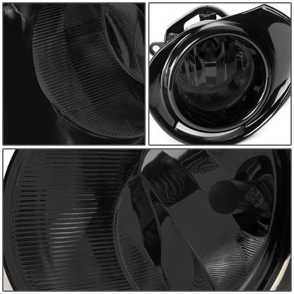 FAROS DE NIEBLA 15-18 PRIUS C - FITS MODELS WITHOUT FACTORY LED FOG LIGHTS - WITH SWITCH, BEZEL - SMOKE