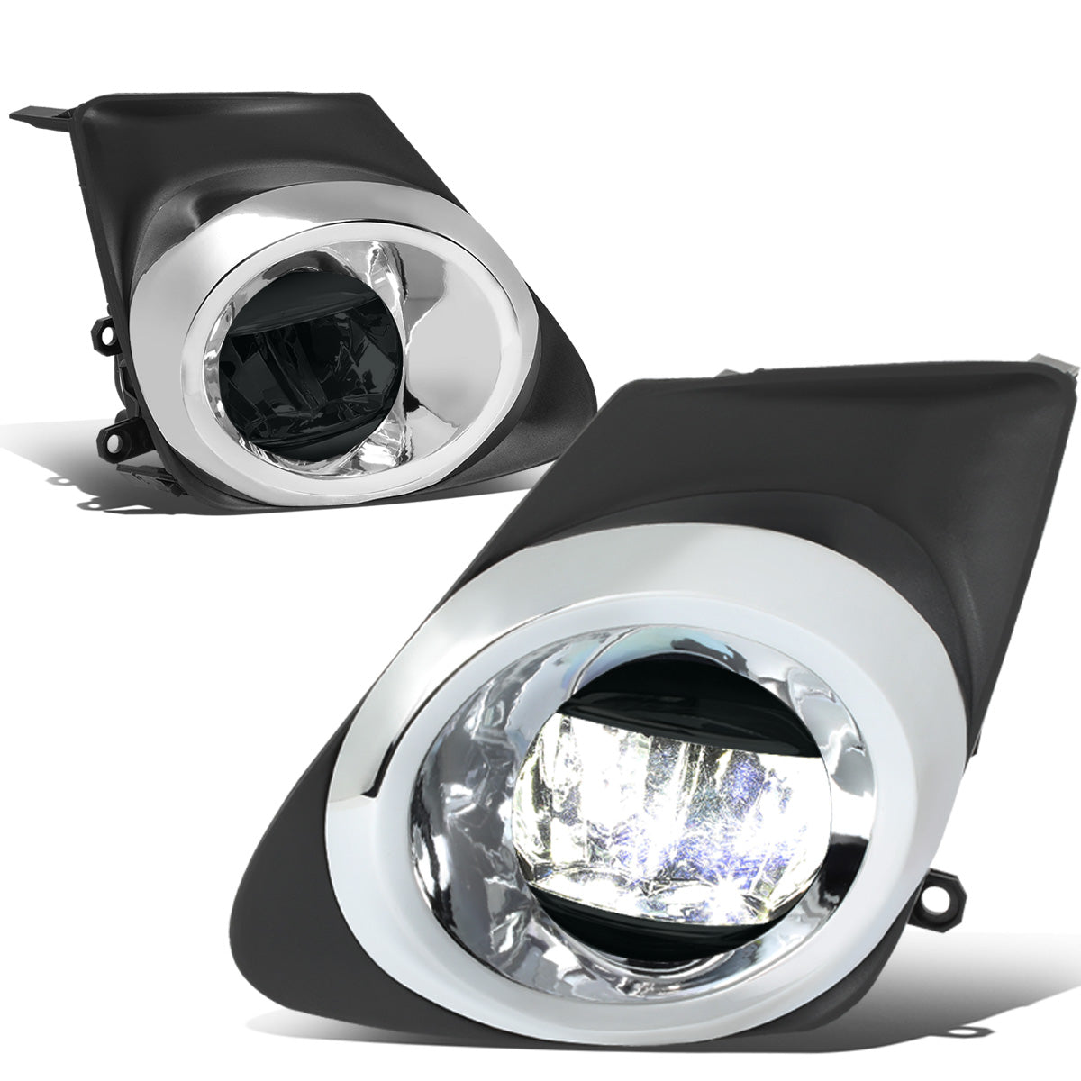 FAROS DE NIEBLA 11-13 TOYOTA COROLLA - WITH SWITCH, BEZEL - SMOKE