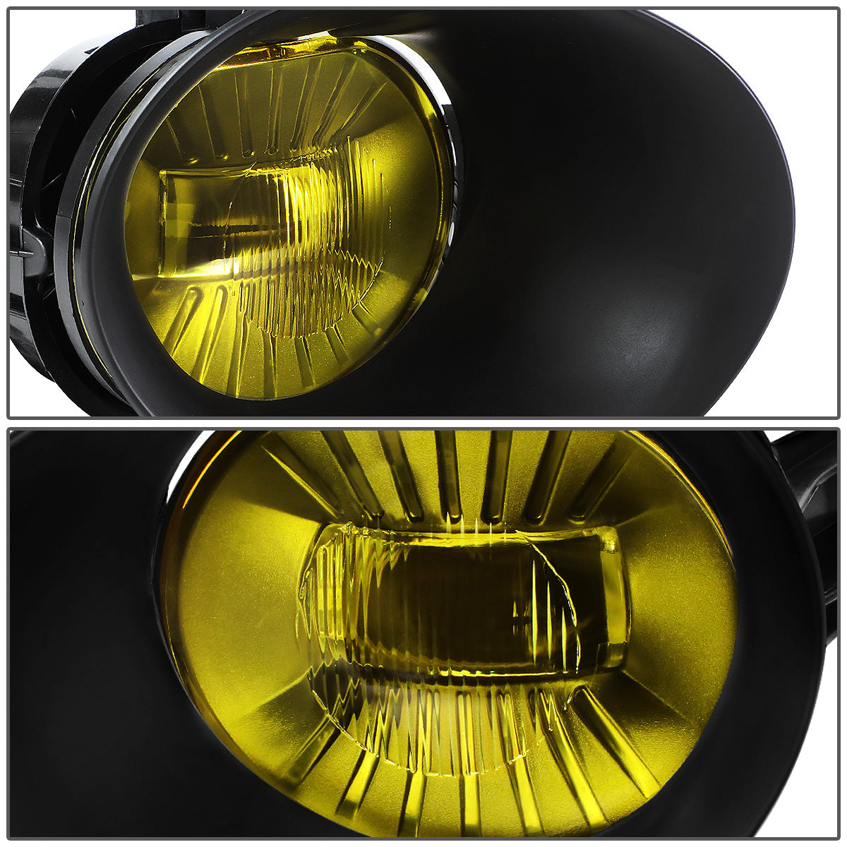 FAROS DE NIEBLA 02-08 DODGE RAM 1500 / 03-09 RAM 2500, 3500 - FITS STEEL BUMPER MODELS ONLY - WITH SWITCH, BEZEL - AMBER