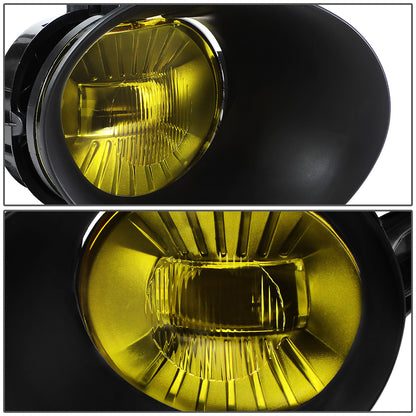 FAROS DE NIEBLA 02-08 DODGE RAM 1500 / 03-09 RAM 2500, 3500 - FITS STEEL BUMPER MODELS ONLY - WITH SWITCH, BEZEL - AMBER