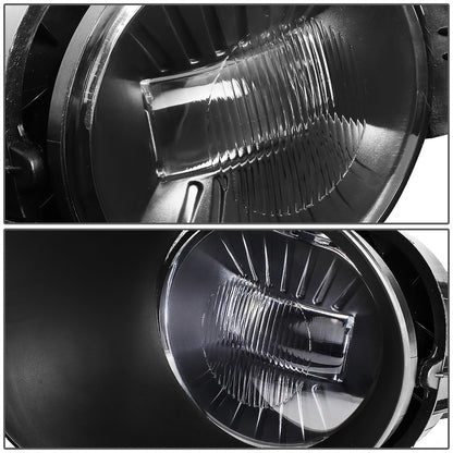 FAROS DE NIEBLA 02-08 DODGE RAM 1500 / 03-09 RAM 2500, 3500 - FITS STEEL BUMPER MODELS ONLY - WITH SWITCH, BEZEL - CHROME / CLEAR