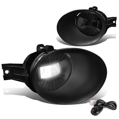 FAROS DE NIEBLA 02-08 DODGE RAM 1500 / 03-09 RAM 2500, 3500 - FITS STEEL BUMPER MODELS ONLY - WITH SWITCH, BEZEL - SMOKE