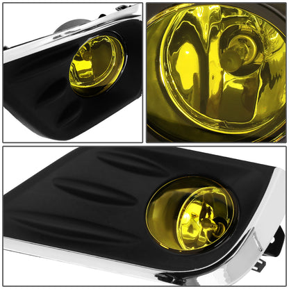 FAROS DE NIEBLA 16-18 NISSAN ALTIMA 4-DR - WITH SWITCH, CHROME TRIM BEZEL - AMBER