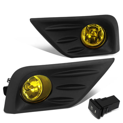 FAROS DE NIEBLA 16-18 NISSAN ALTIMA 4-DR - WITH SWITCH, BLACK BEZEL - AMBER