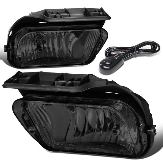 FAROS DE NIEBLA 03-06 CHEVY SILVERADO 1500, 2500HD, 3500 / 2007 SILVERADO 1500, 2500HD, 3500 CLASSIC MODELS / 02-06 AVALANCHE - WITH SWITCH - SMOKE
