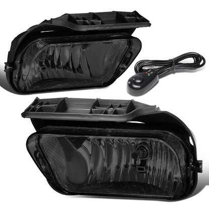 FAROS DE NIEBLA 03-06 CHEVY SILVERADO 1500, 2500HD, 3500 / 2007 SILVERADO 1500, 2500HD, 3500 CLASSIC MODELS / 02-06 AVALANCHE - WITH SWITCH - SMOKE